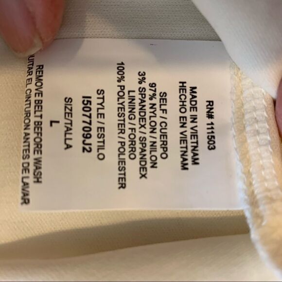 As You Wish Strapless Dot Lace Dress NWT - Picture 8 of 8